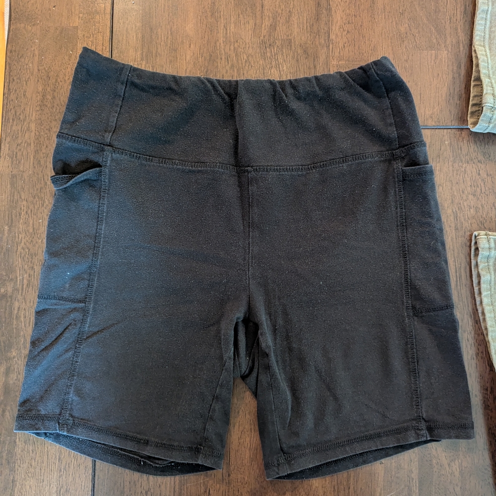 RBX Black Bike Shorts Sleek Design